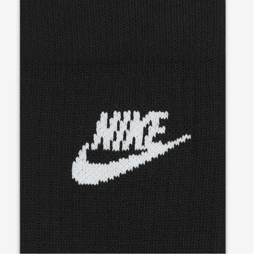 Nike Socks 3-Pack Black — фото 2
