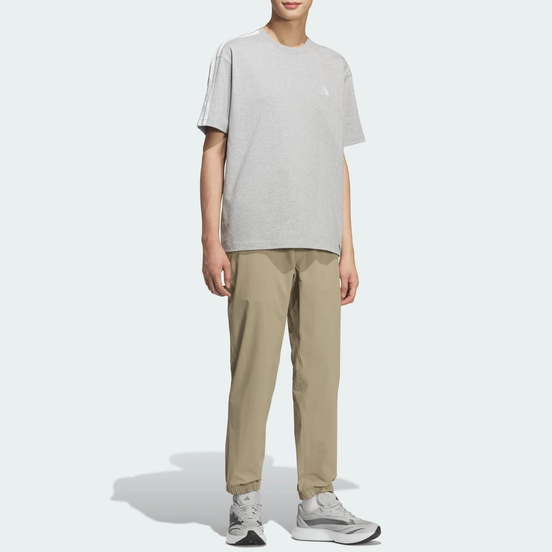 Adidas ESSENTIALS PLUS S LOOSE FIT SINGLE JERSEY T — фото 7