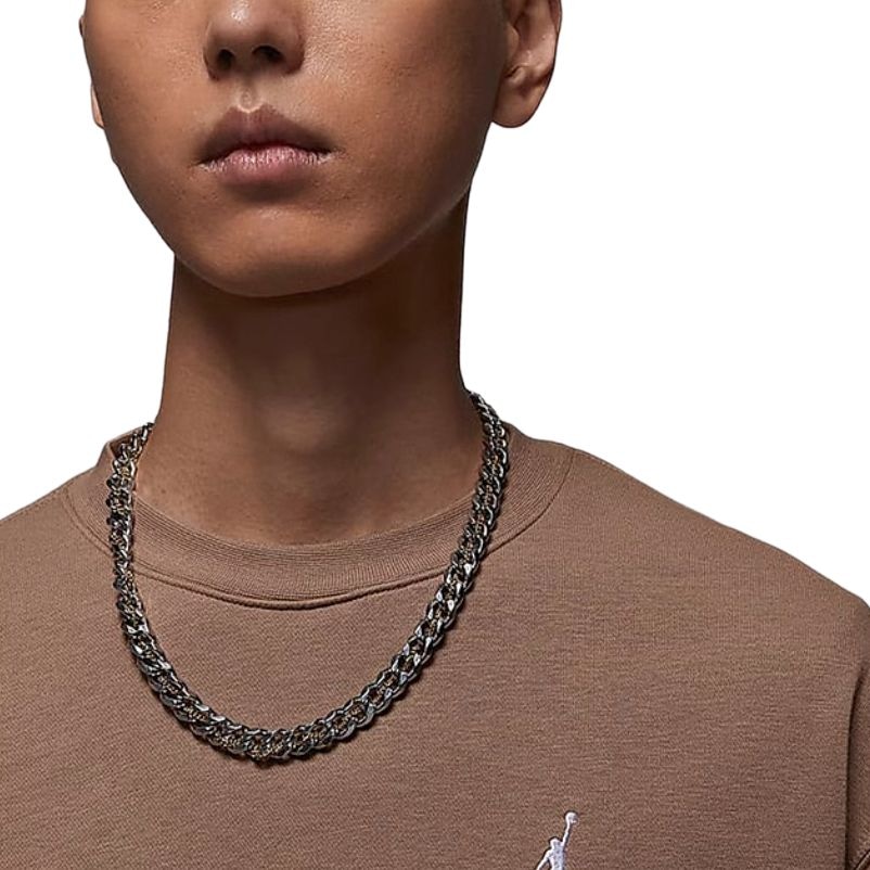 Jordan Crewneck Sweatshirt Brown — фото 8