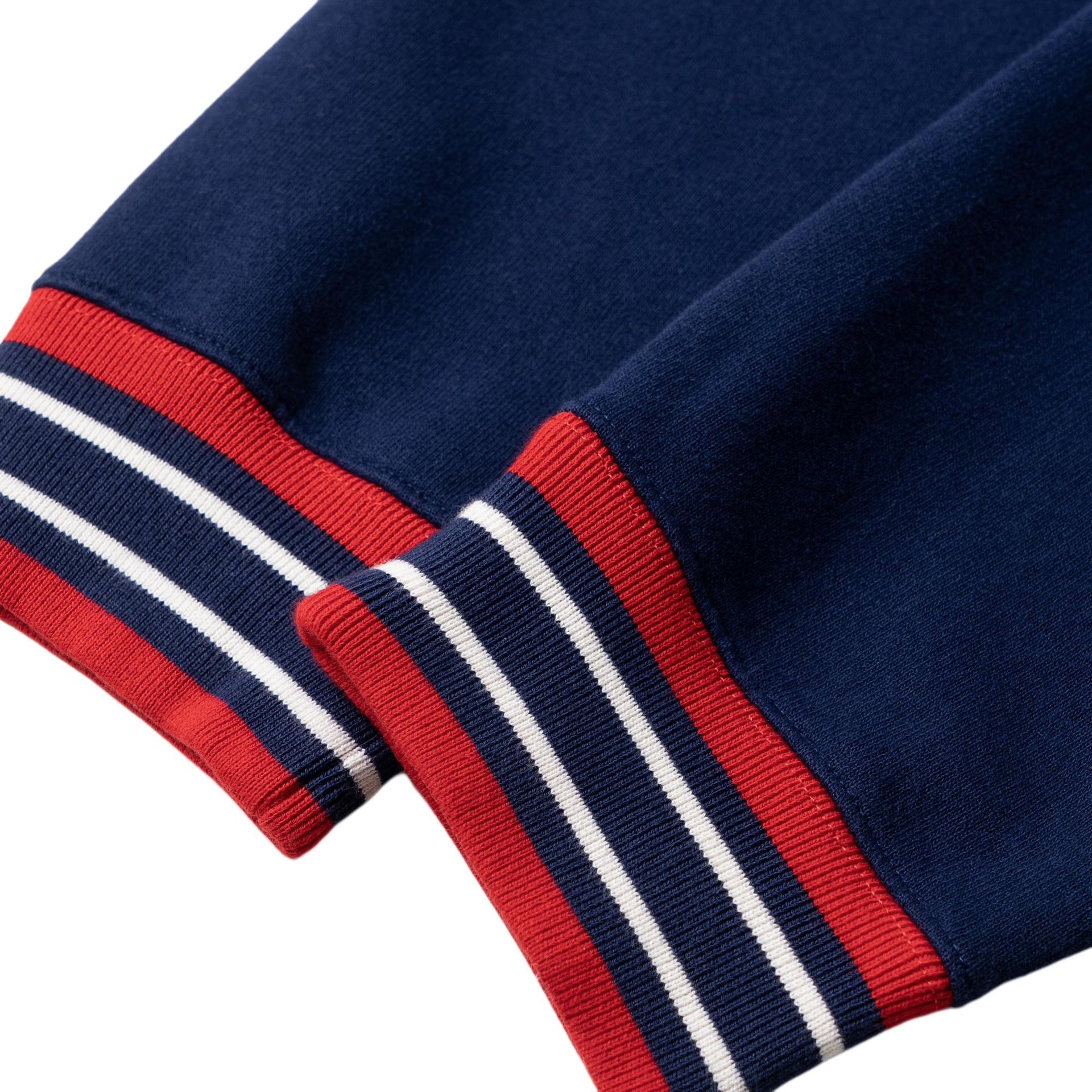 Gucci SS23 Striped Lettering Sweatshirt Navy — фото 5