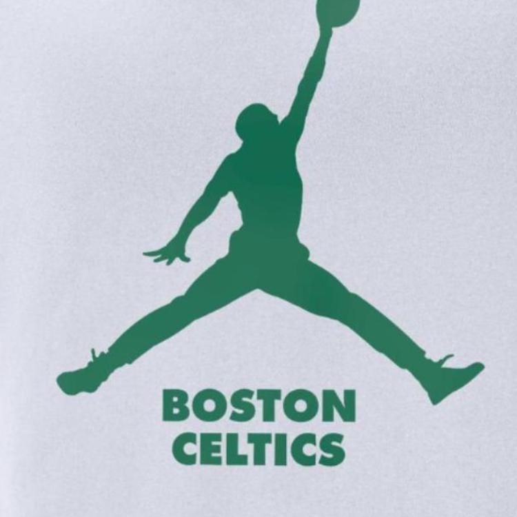 Jordan NBA Celtics Logo Long Sleeve Tee — фото 4