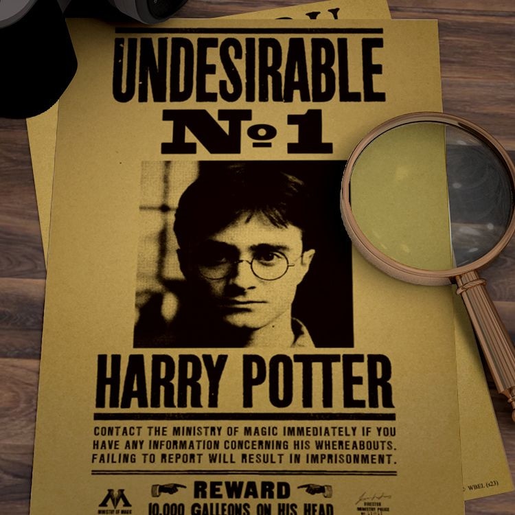 Harry Potter Wanted Poster Series — фото 3