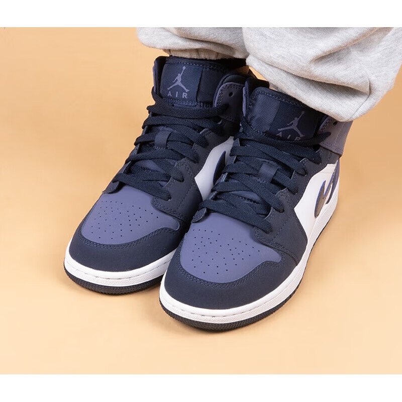 Jordan Air Jordan 1 Mid Sanded Purple GS — фото 3