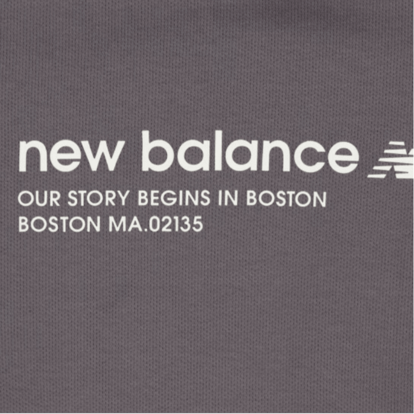 New Balance Hoodie Brown — фото 2