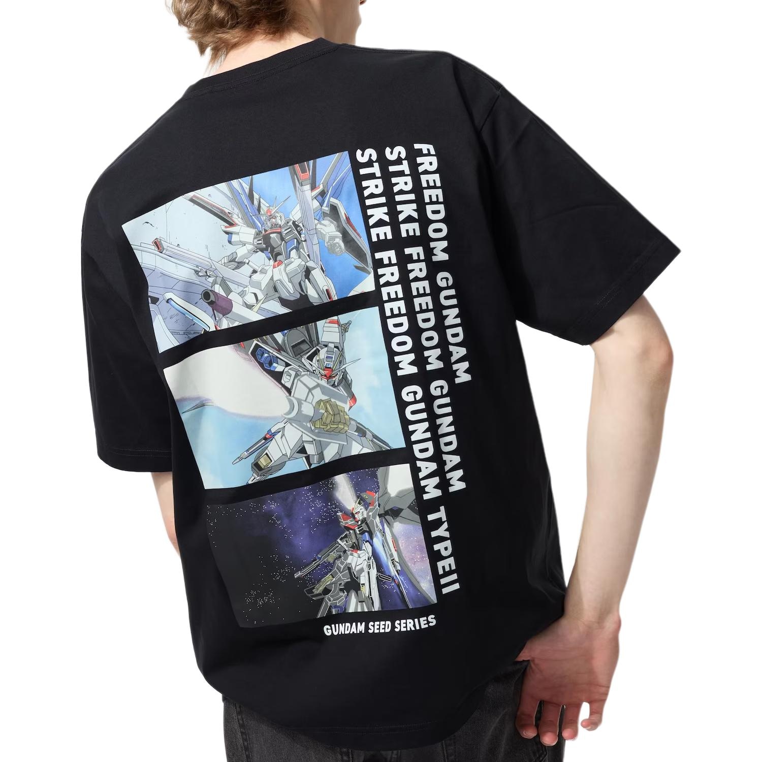 Uniqlo x Mobile Suit Gundam 45th Anniversary SS25 Black — фото 2