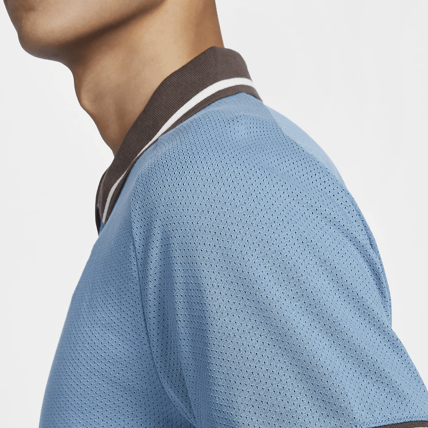 Nike Court Heritage Polo Blue — фото 3