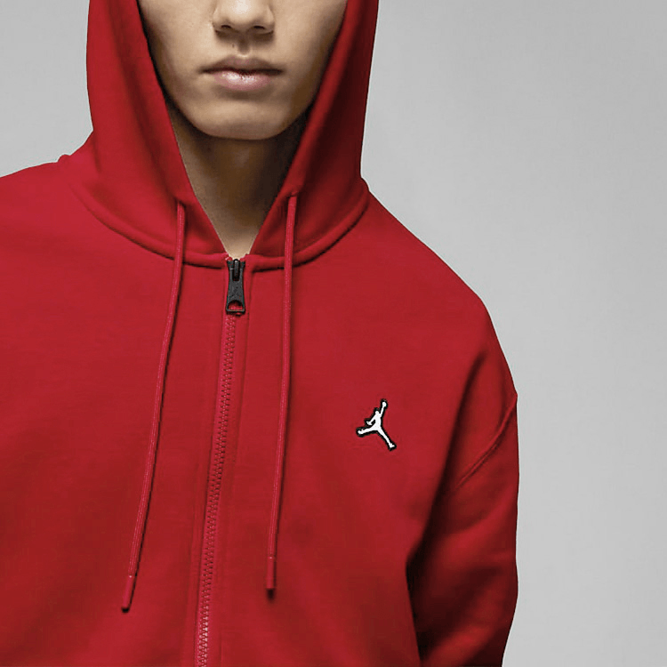 Jordan Logo Hoodie Red — фото 5