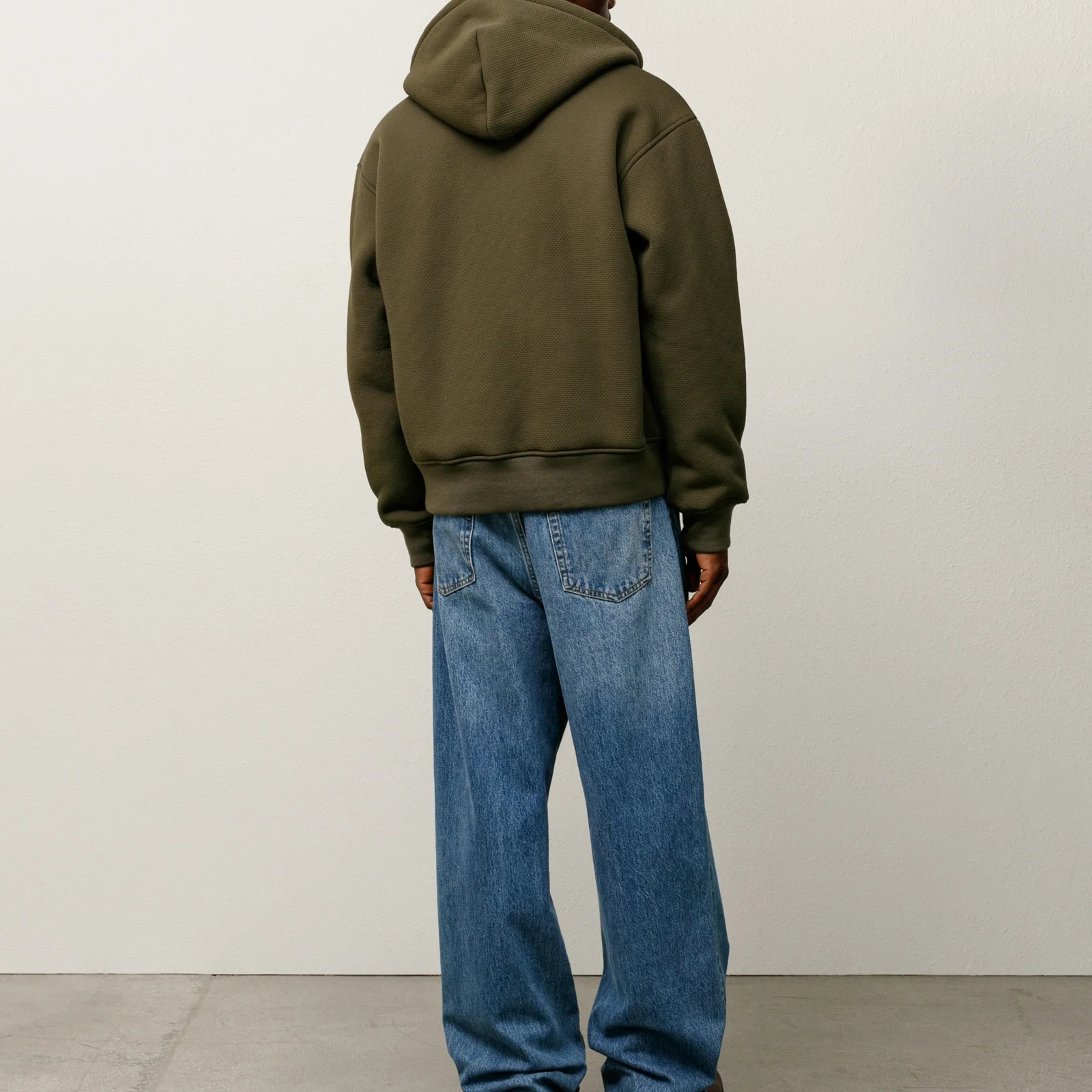 Stussy FW25 FW25 BONDED SHERPA HOODIE logo — фото 4