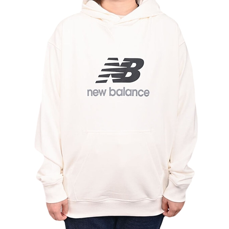 New Balance Hoodie White — фото 2