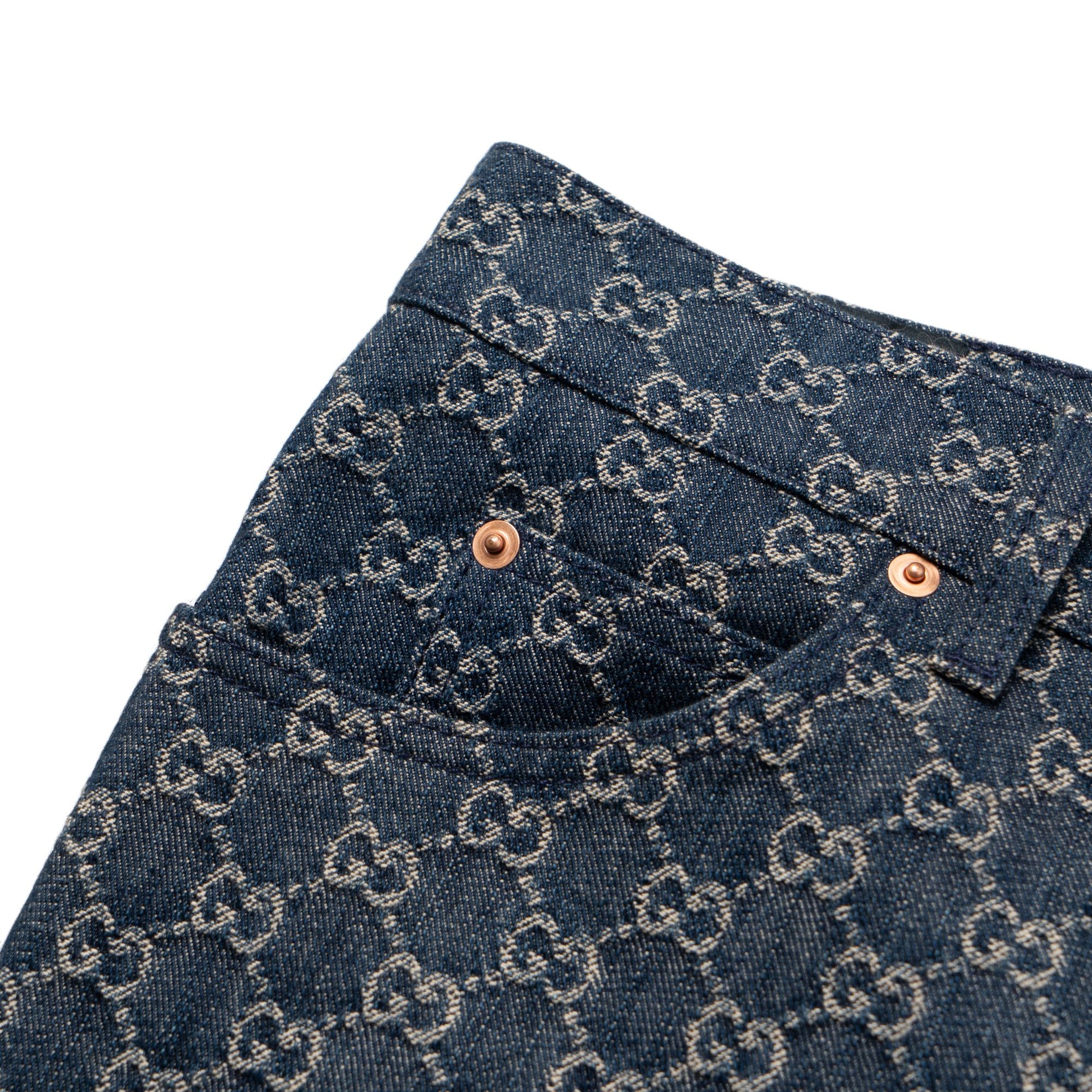 Gucci Logo Print Jeans — фото 5