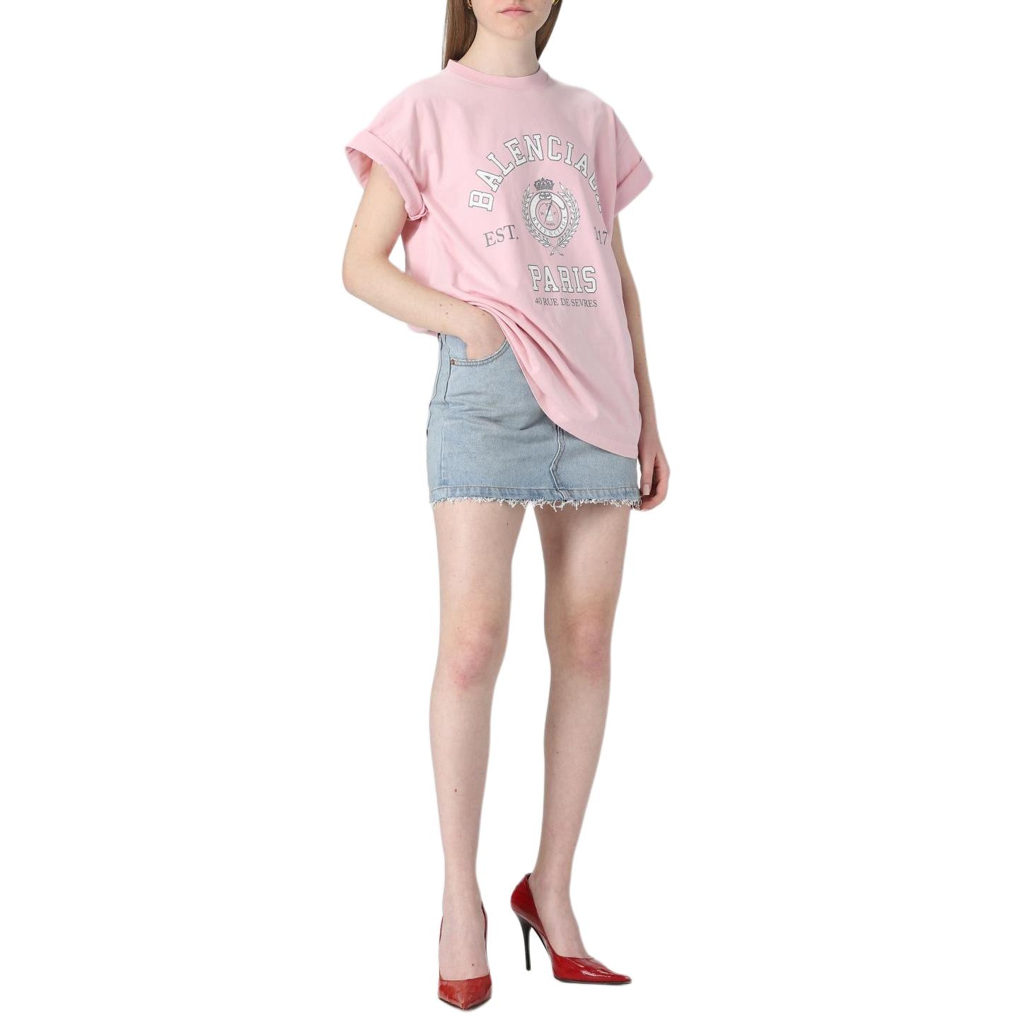 Balenciaga FW23 Pink T-Shirt — фото 3