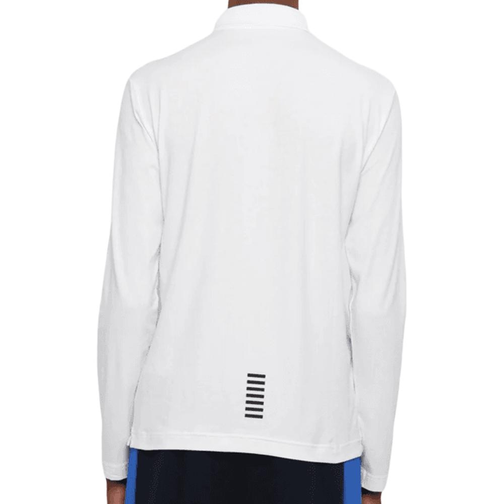 Emporio Armani EA7 FW24 Polo White — фото 3