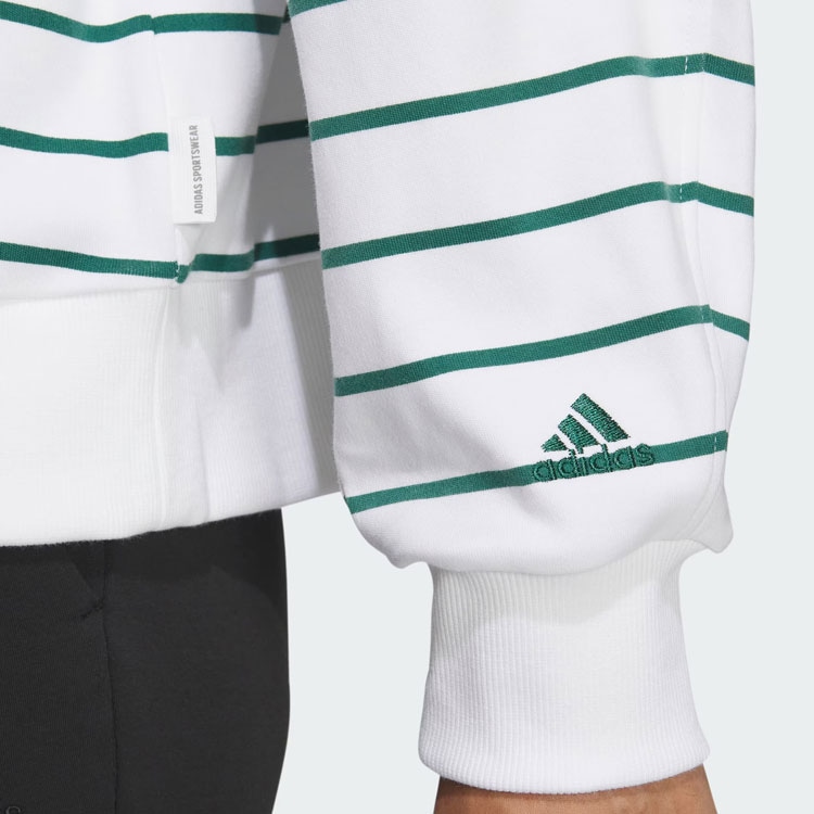 Adidas Verbiage Half-Zip Stripe Top T — фото 5