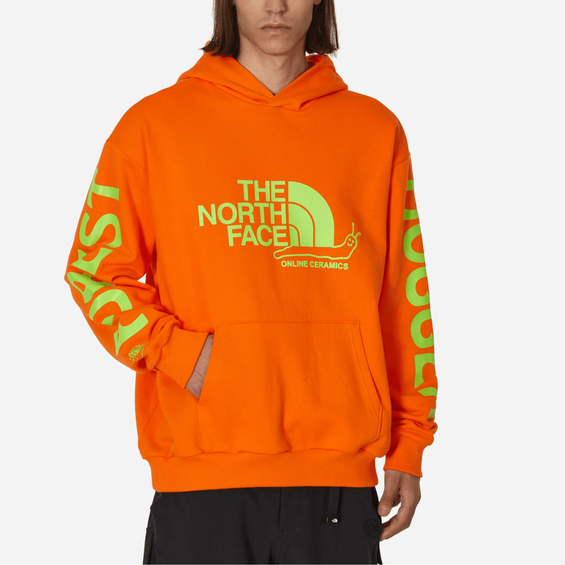The North Face x Online Ceramics Hoodie Orange — фото 2