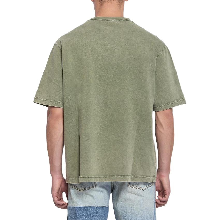 Gucci Logo Crewneck T-Shirt Green — фото 2