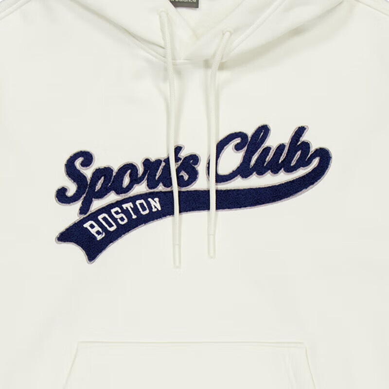 New Balance Hoodie White — фото 1
