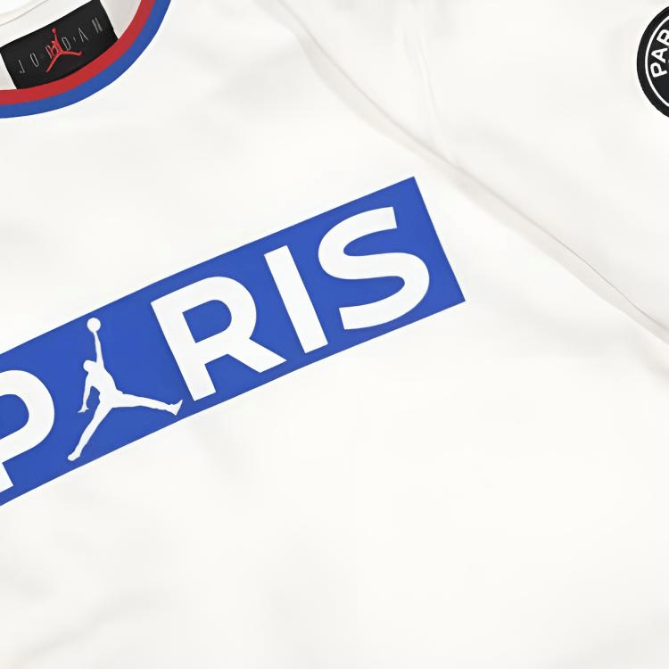 Jordan x PSG Poly Replica T-Shirt White — фото 2