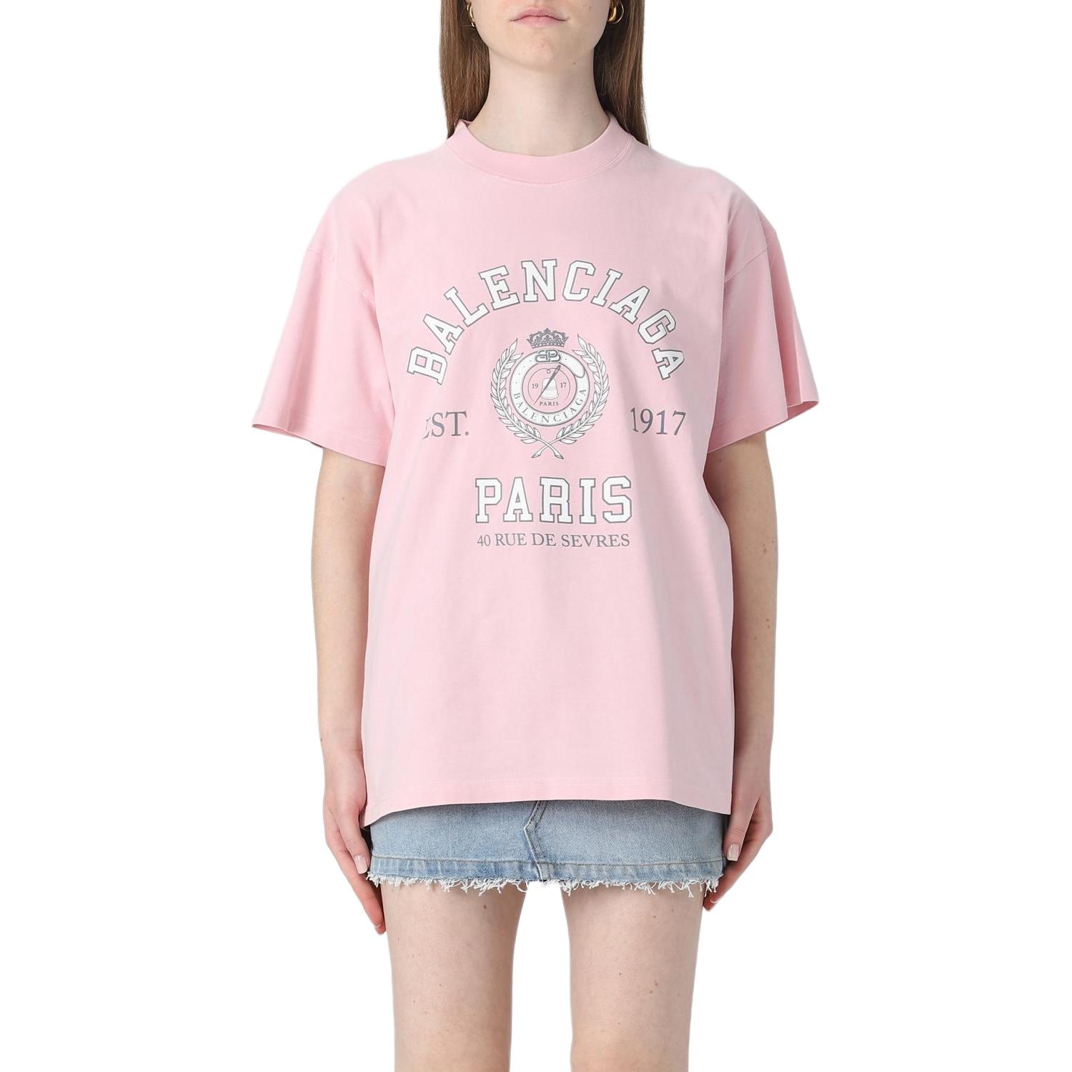 Balenciaga FW23 Pink T-Shirt — фото 2