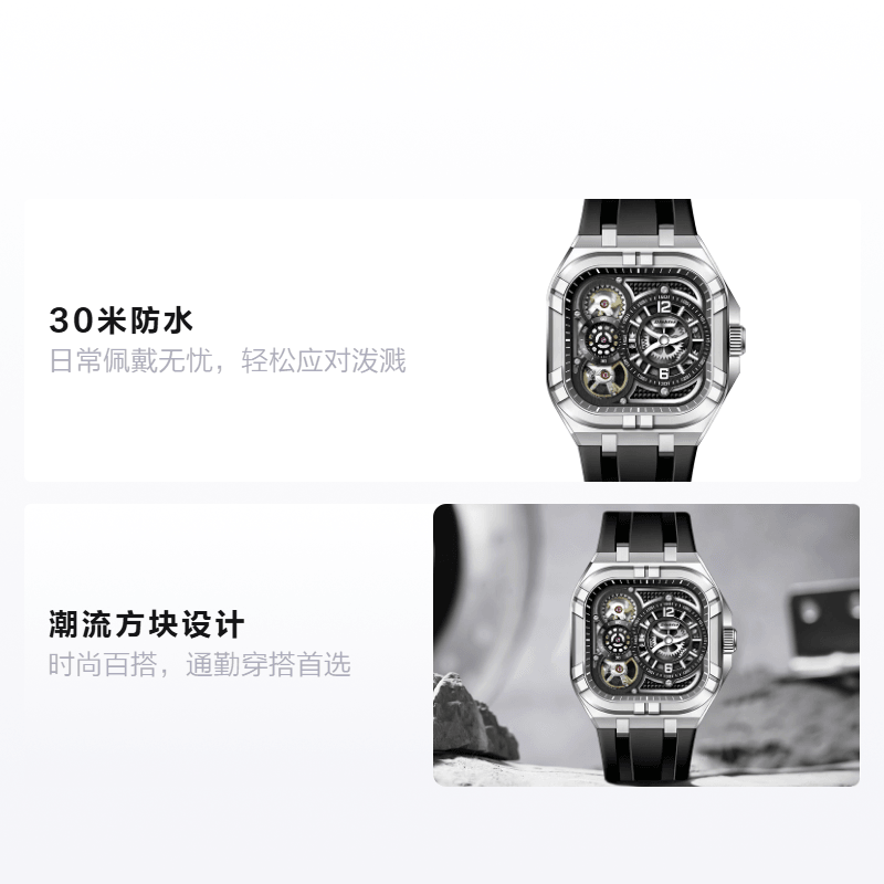 Dickies Quartz Automatic Watch Black Dial — фото 1