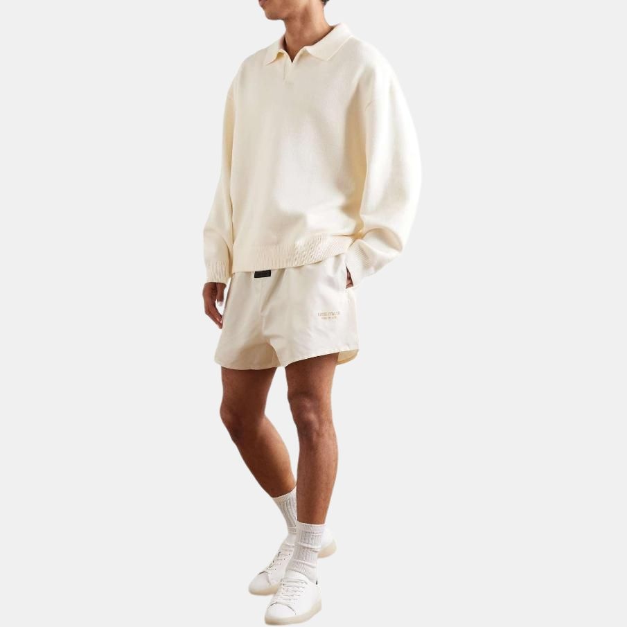 Fear Of God Essentials Knit Polo Cloud Dancer — фото 4
