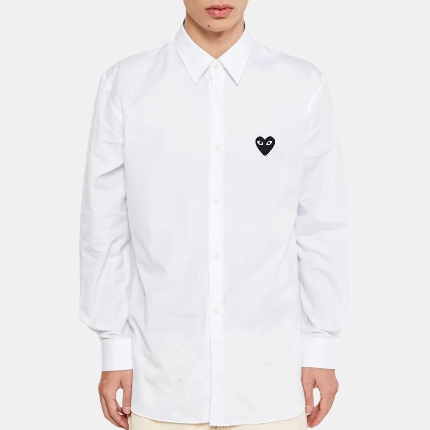 Cdg Play SS24 White Shirt — фото 1
