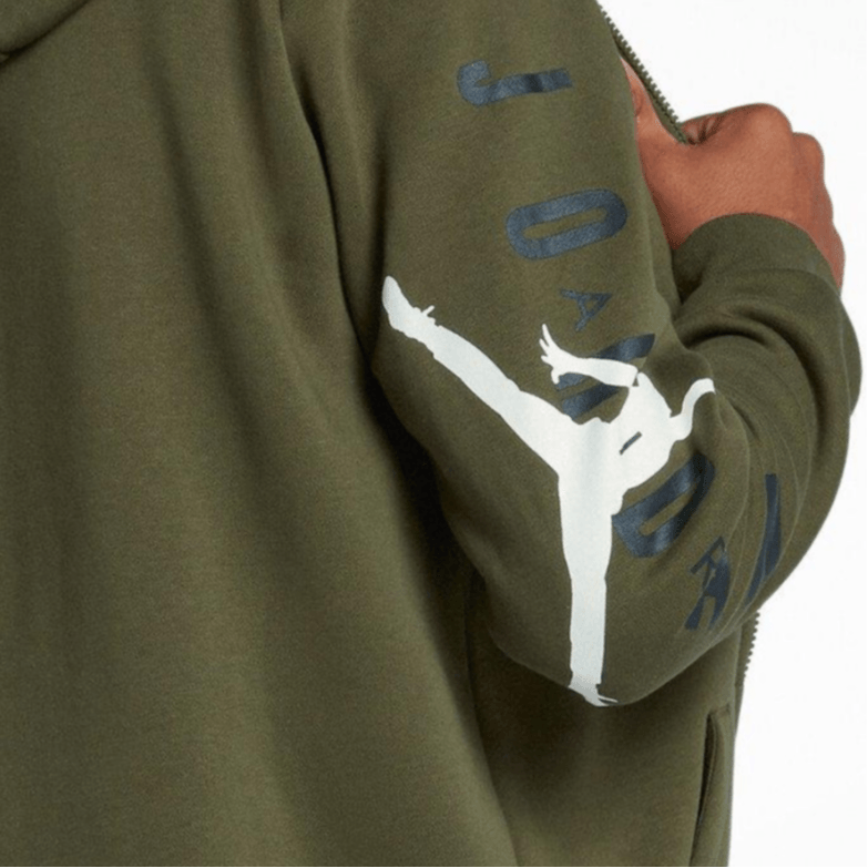 Jordan Hoodie Jacket Green — фото 3
