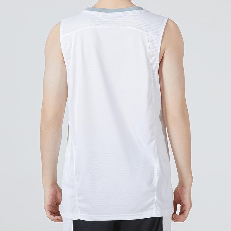 Under Armour Logo Print Basketball Vest White — фото 4