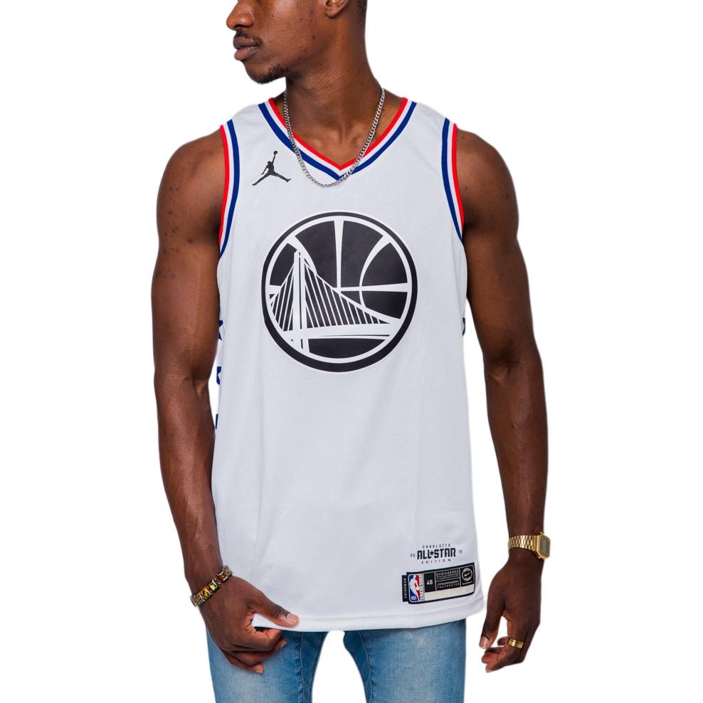 Jordan NBA All-Star Curry Jersey White — фото 2