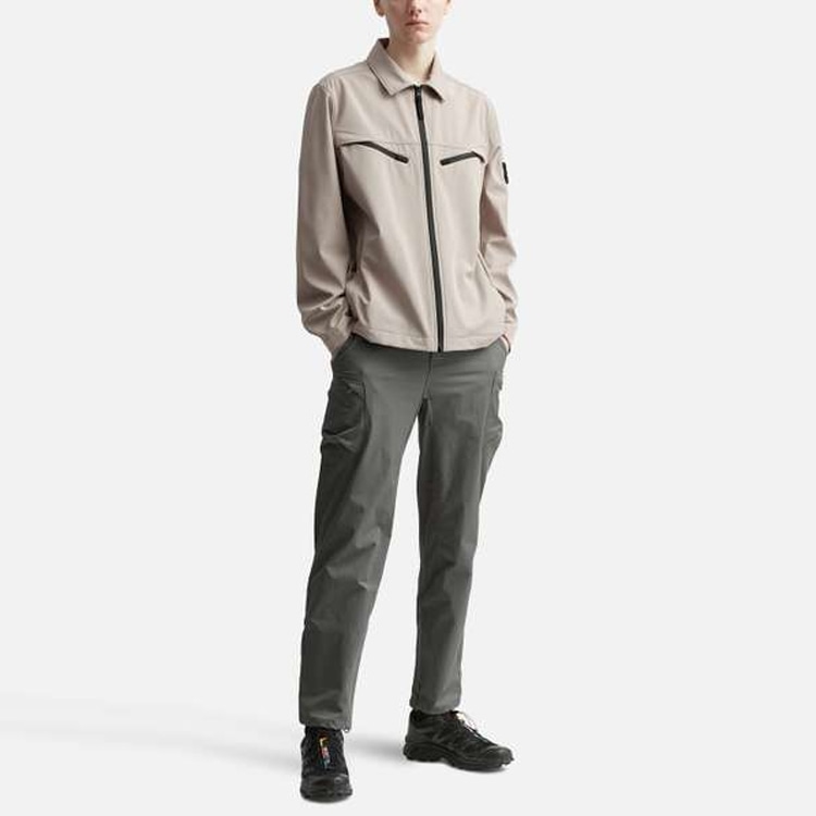 Stone Island Light Soft Shell-R Jacket Pigeon Grey — фото 2