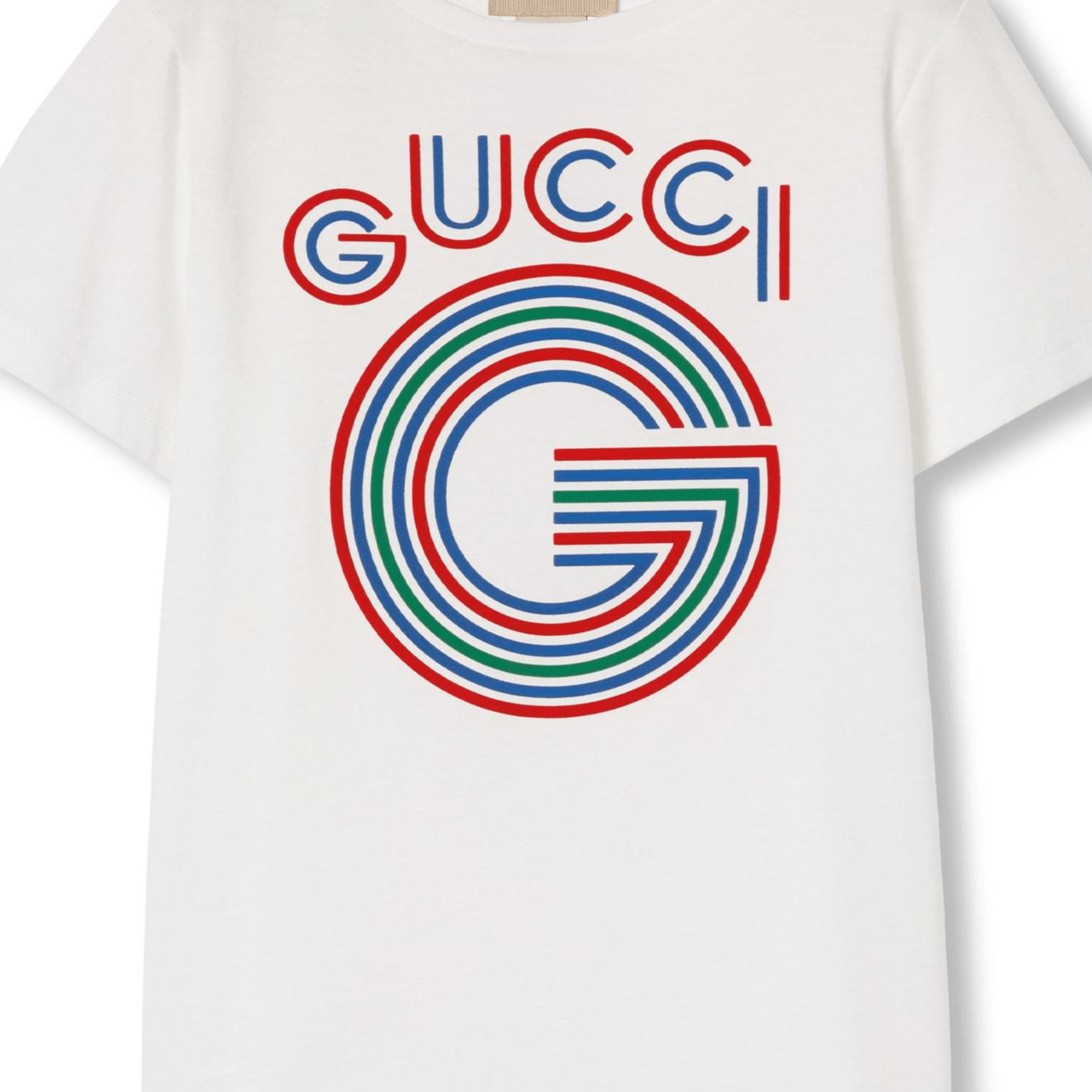 Gucci FW24 Logo T-Shirt White — фото 6