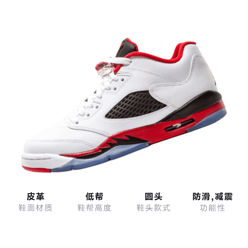 Jordan Air Jordan 5 Retro Fire Red GS 2016 — фото 2