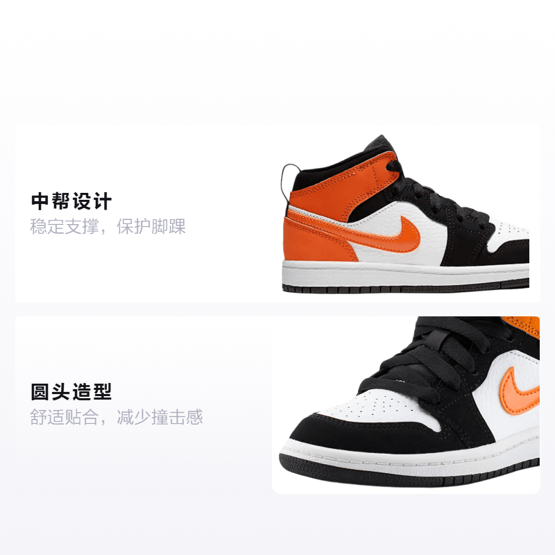 Jordan Air Jordan 1 Mid 'Shattered Backboard' — фото 1