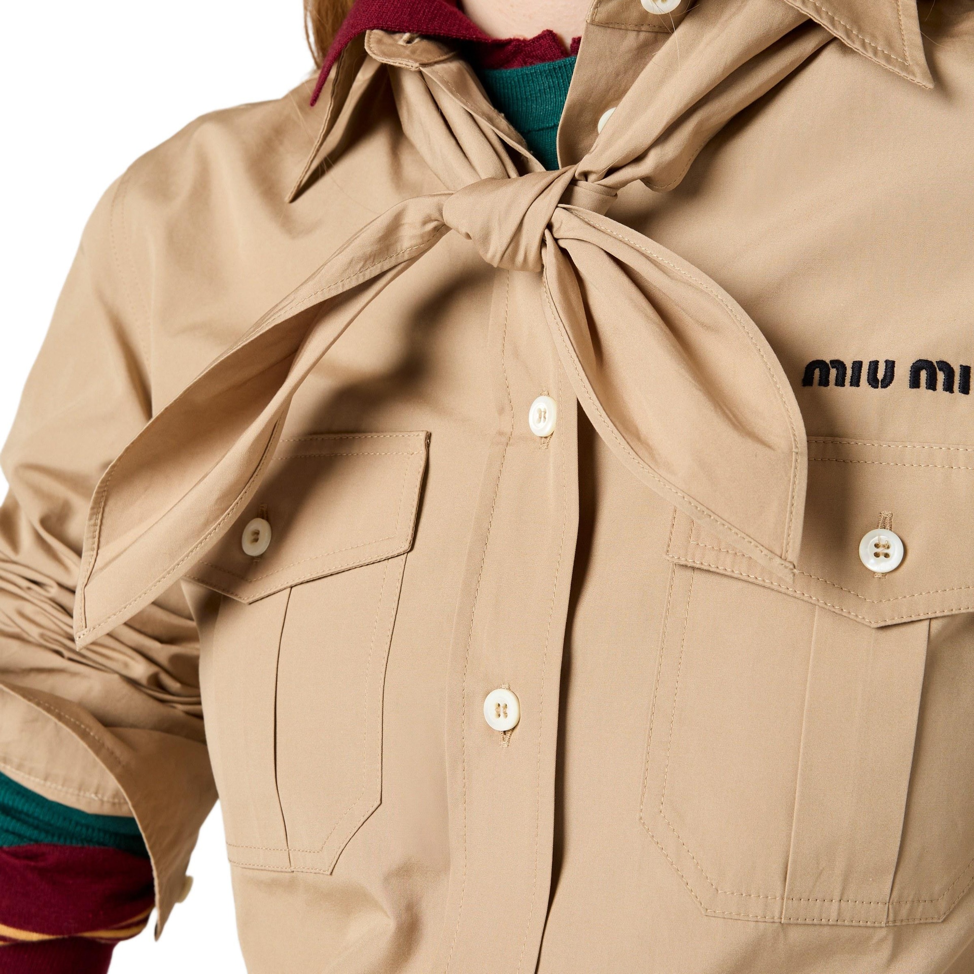 Miu Miu Топы (Арт. MK1917-10RG-F0241-S-OOO) — фото 6