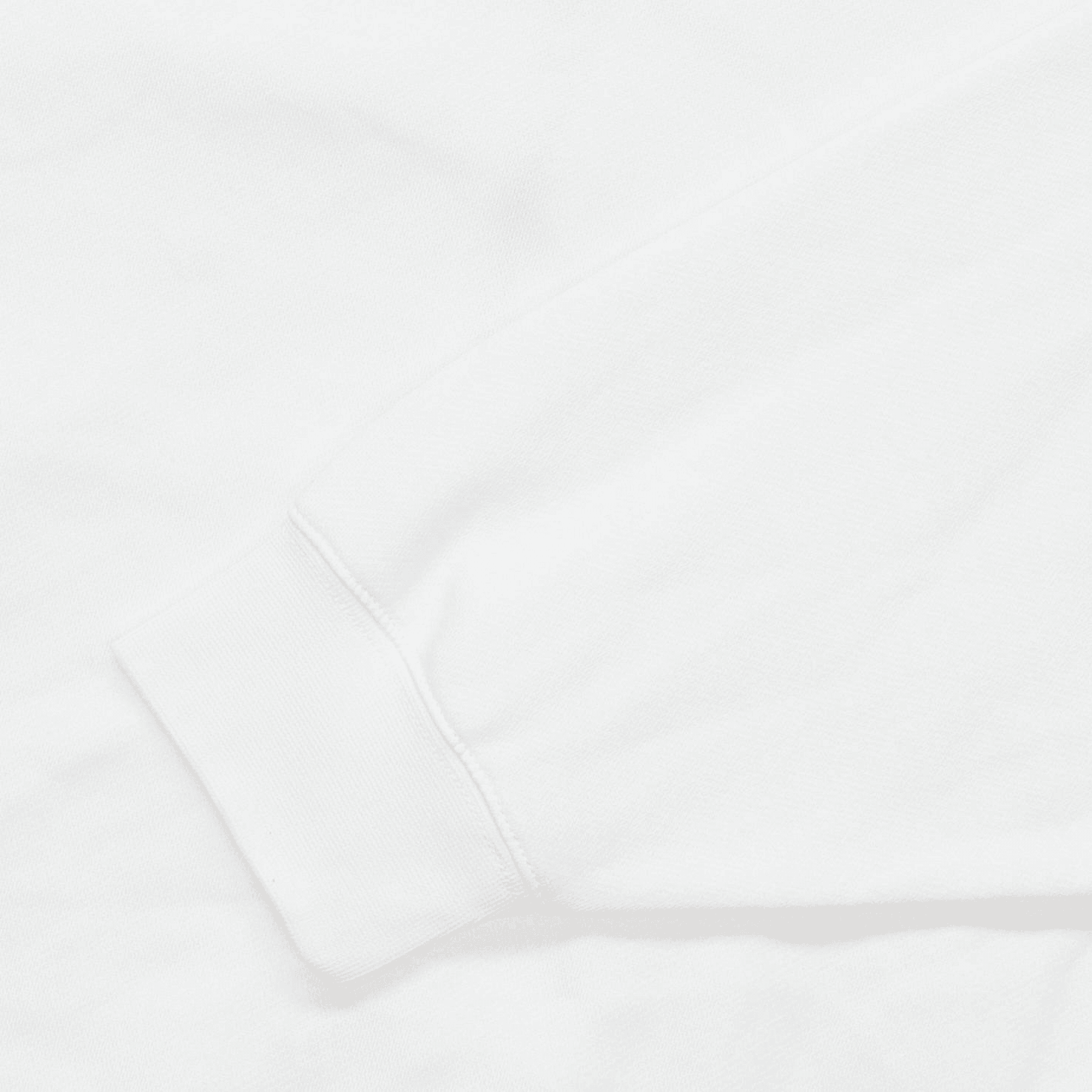 Nike Fleece Zip Hoodie White — фото 3