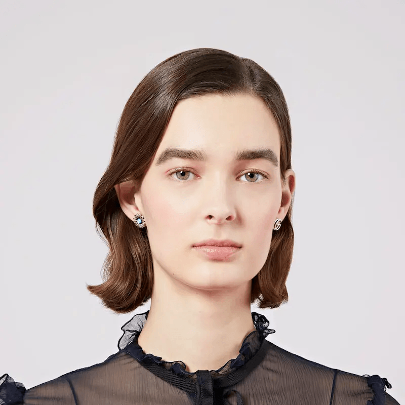 Gucci Silver Earrings — фото 8