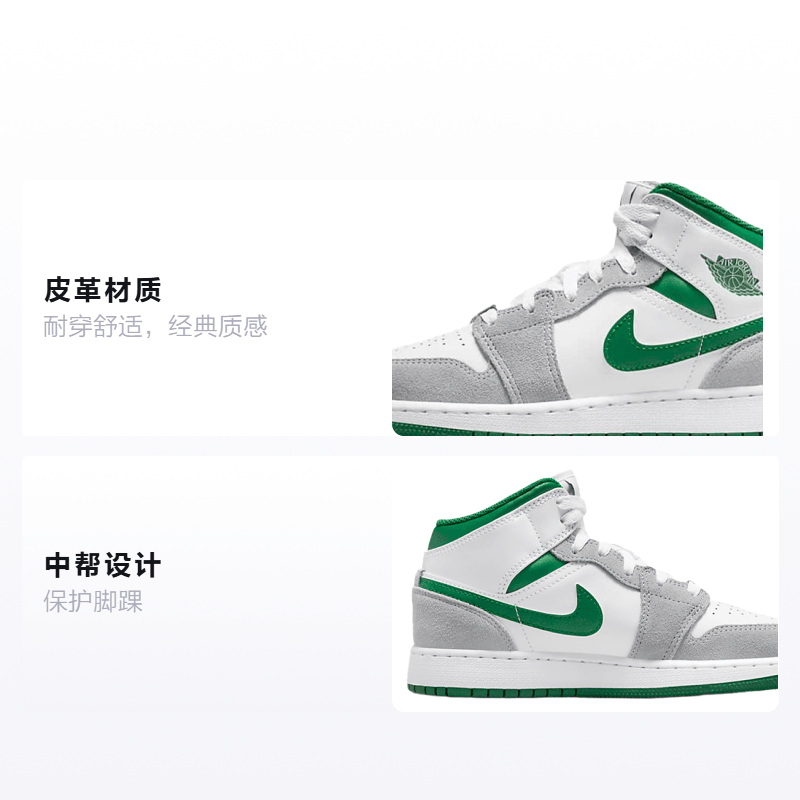 Jordan Air Jordan 1 Mid GS — фото 1