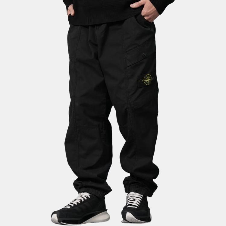 Stone Island Cargo Pants Black — фото 5