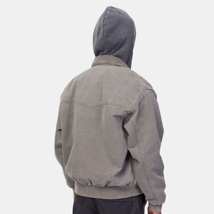 Carhartt WIP Santa Fe Jacket Grey — фото 3