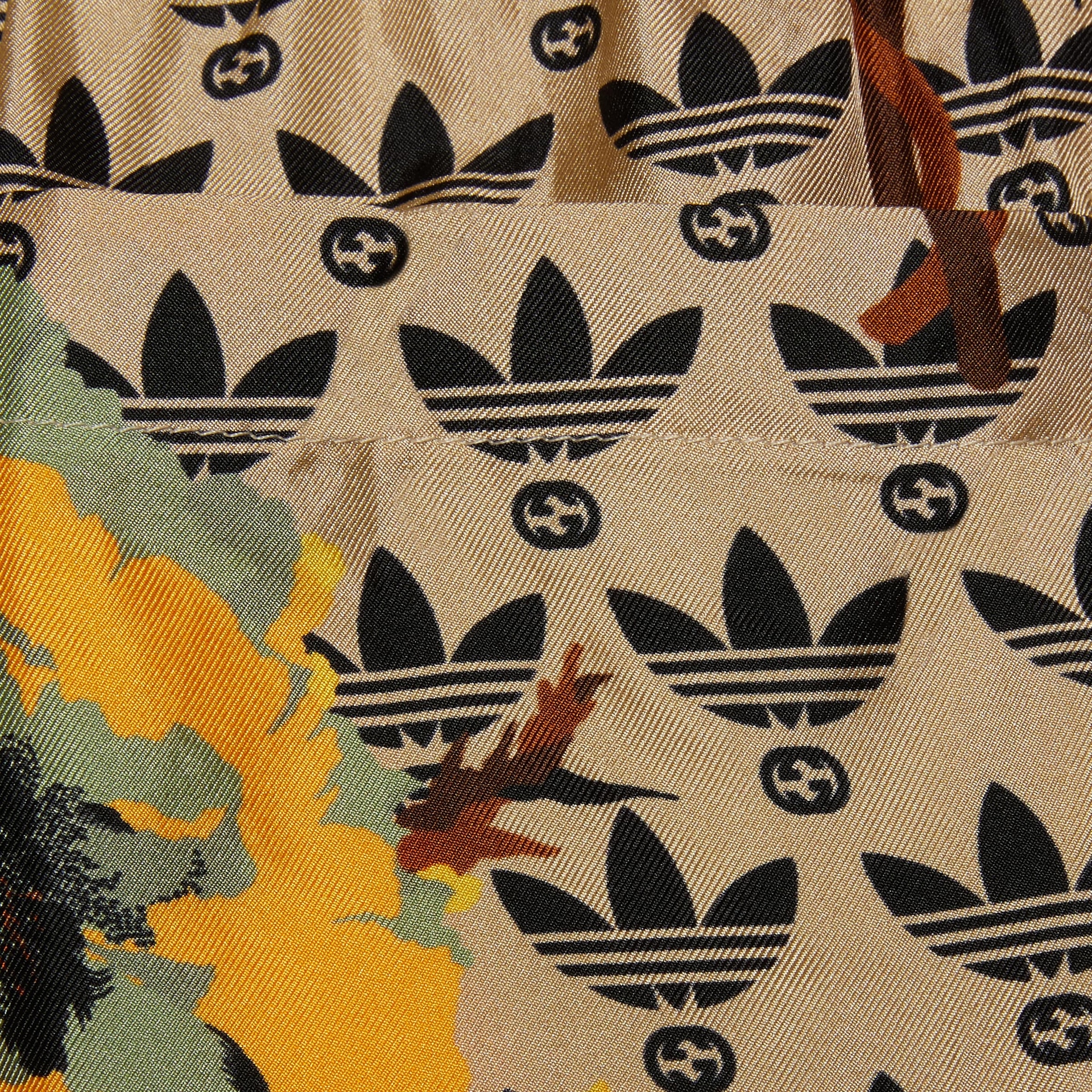 Gucci x adidas SS23 Floral Silk Shorts — фото 6
