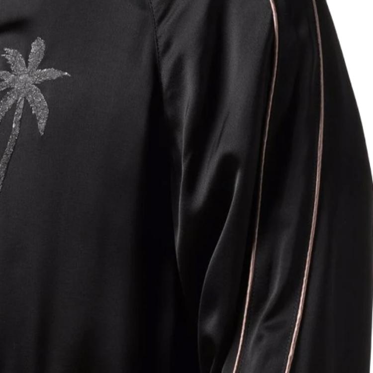 Palm Angels x Team Wang Bomber Jacket Black — фото 4