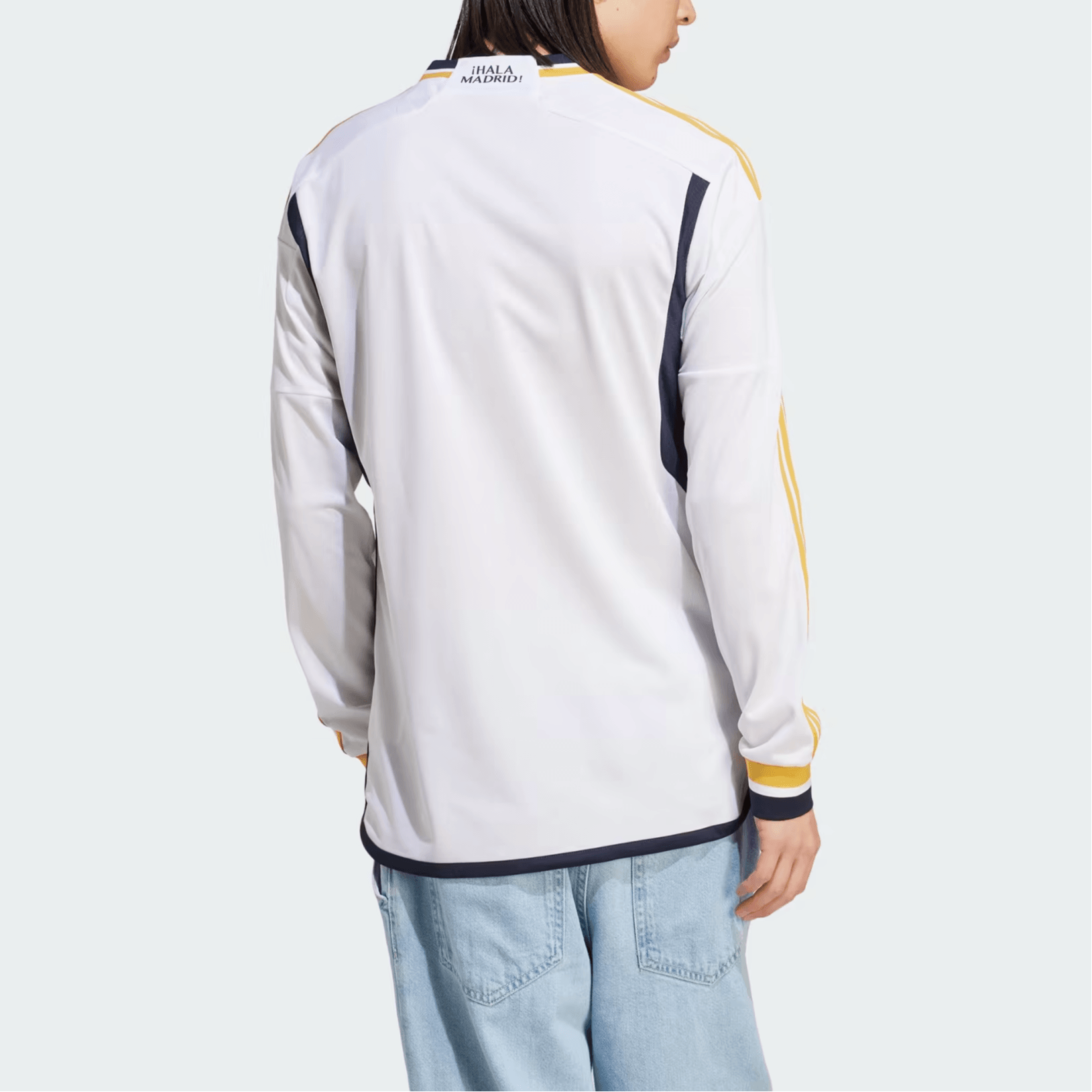 Adidas Real Madrid Long Sleeve Soccer Jersey White — фото 3