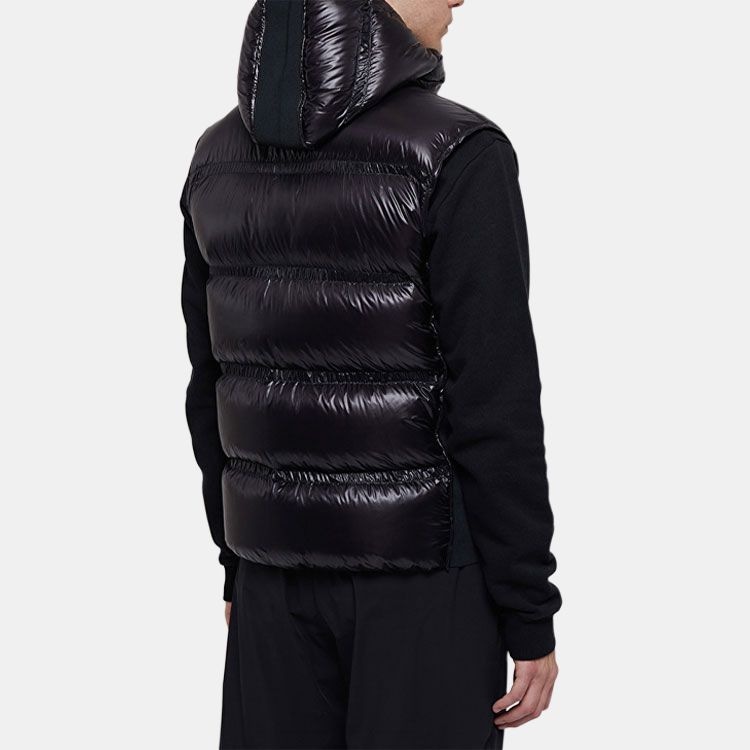 Moncler Genius Down Vest Hooded Black — фото 4