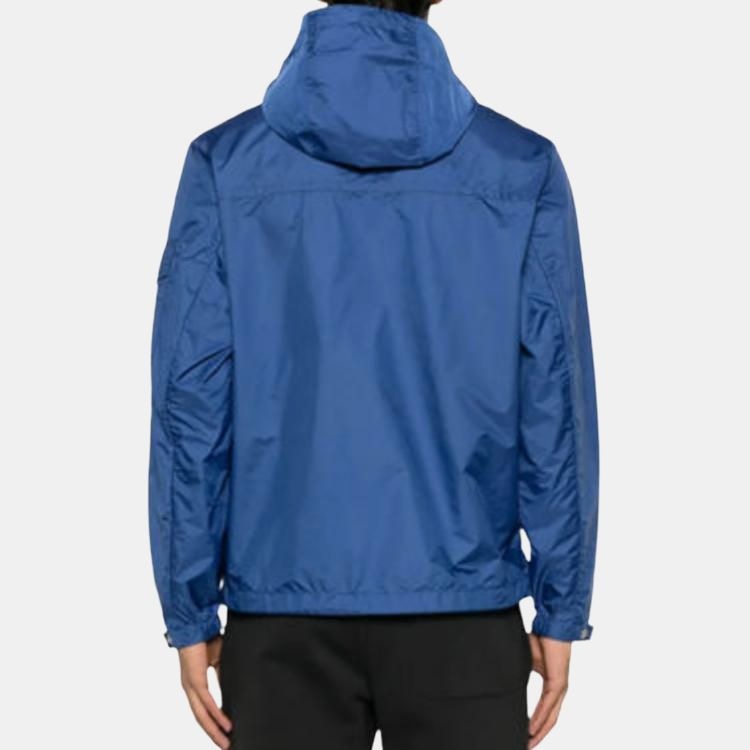 Moncler Hooded Jacket Blue — фото 4