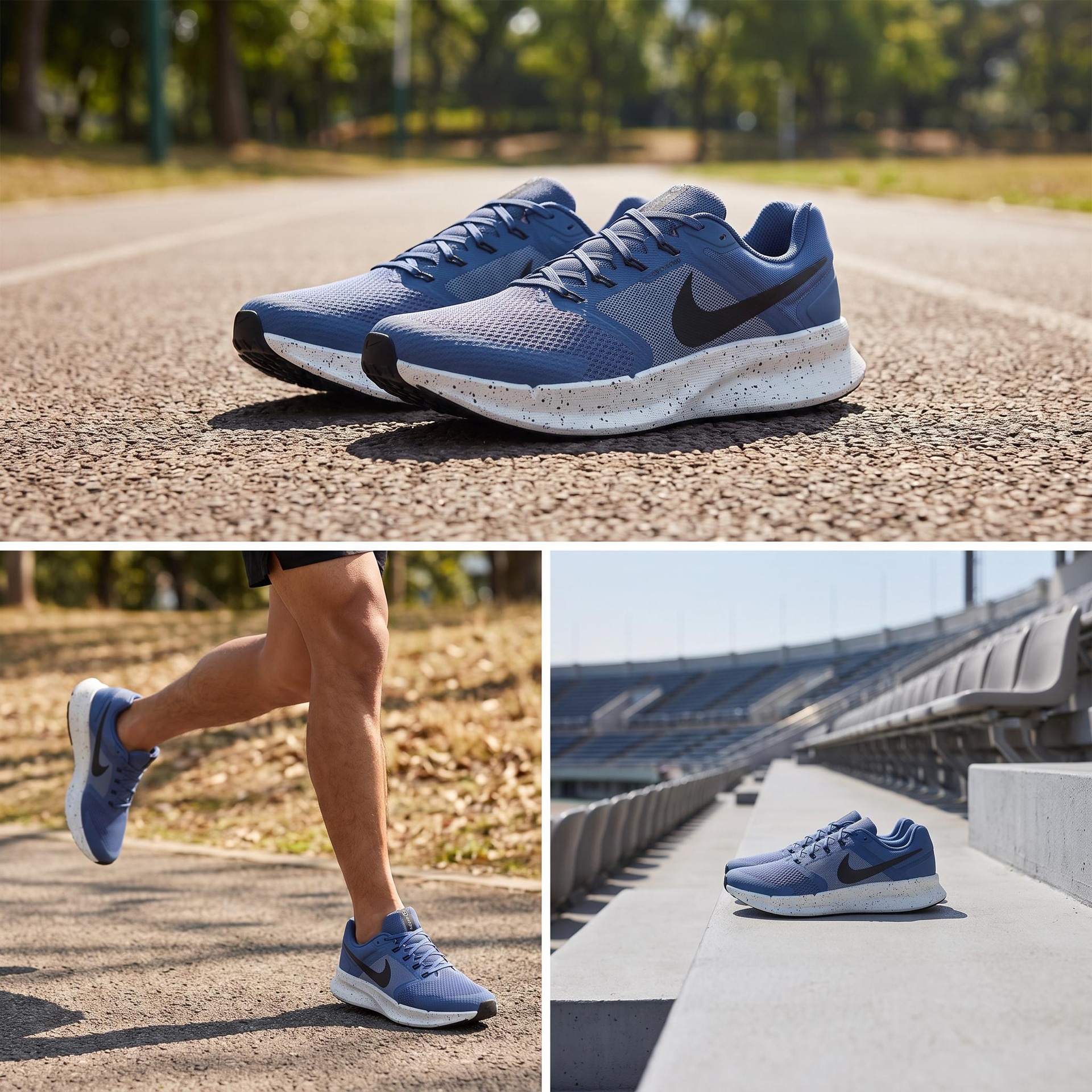 Nike Run Swift 3 Blue — фото 1