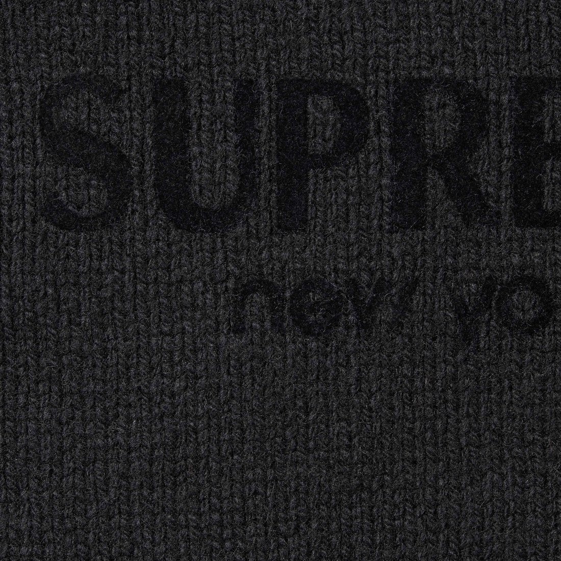 Supreme Flocked Logo Sweater — фото 5