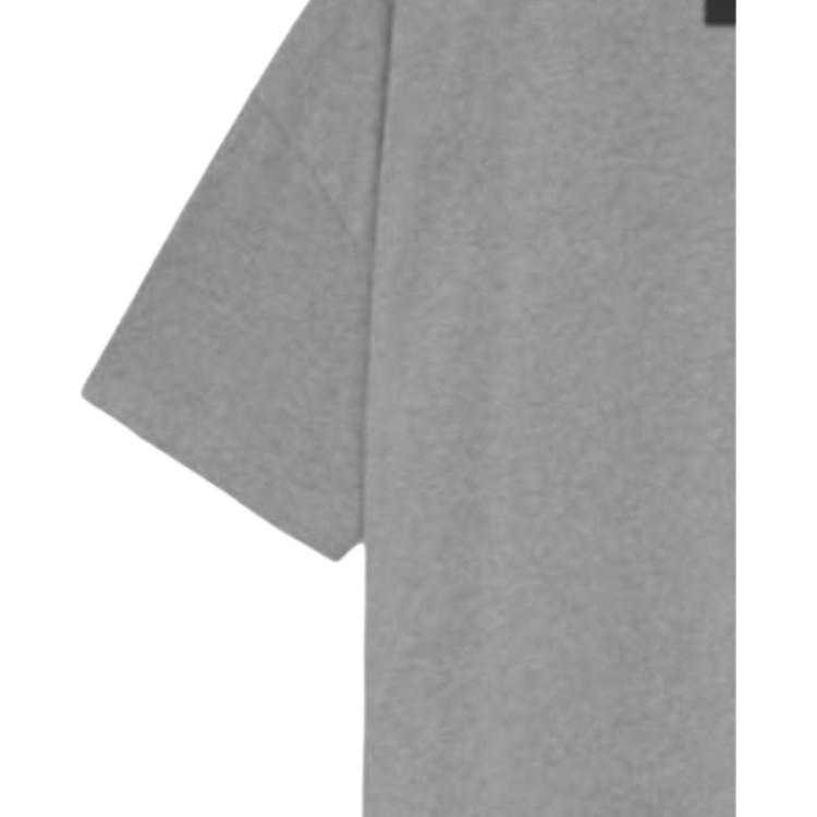 Fear Of God Essentials SS24 Crewneck T-Shirt Dark Heather Oatmeal — фото 5