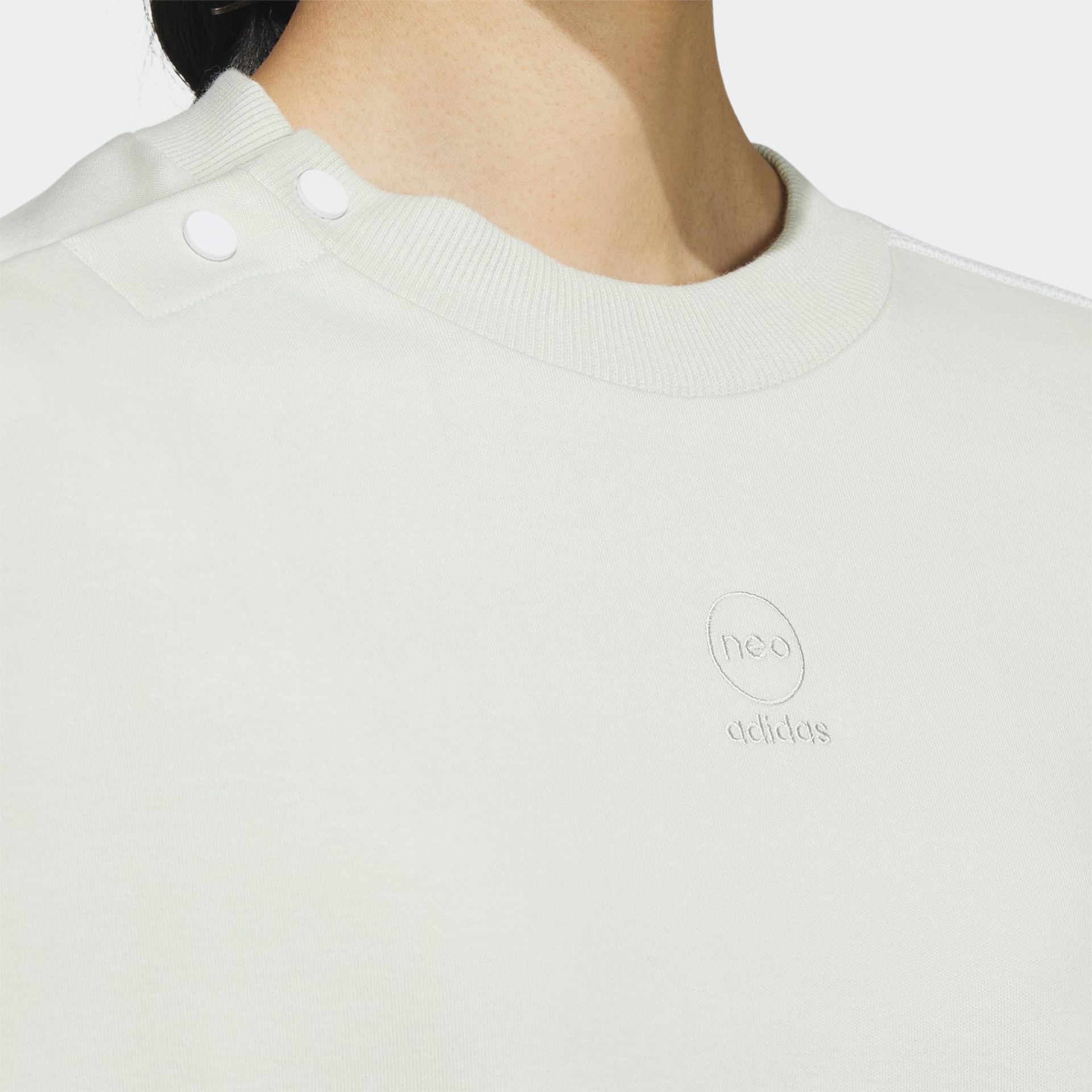 Adidas neo BASKETBALL CREWNECK SWEATSHIRT — фото 4