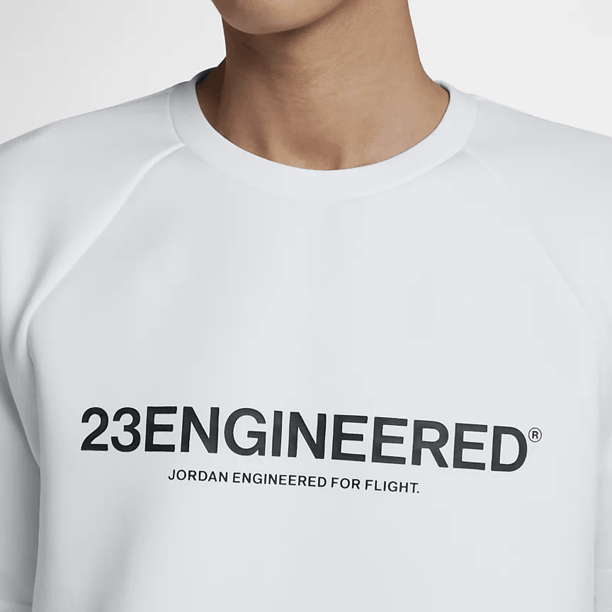 Jordan Air Jordan 23 Engineered Flight Tech Diamond Pullover White — фото 4