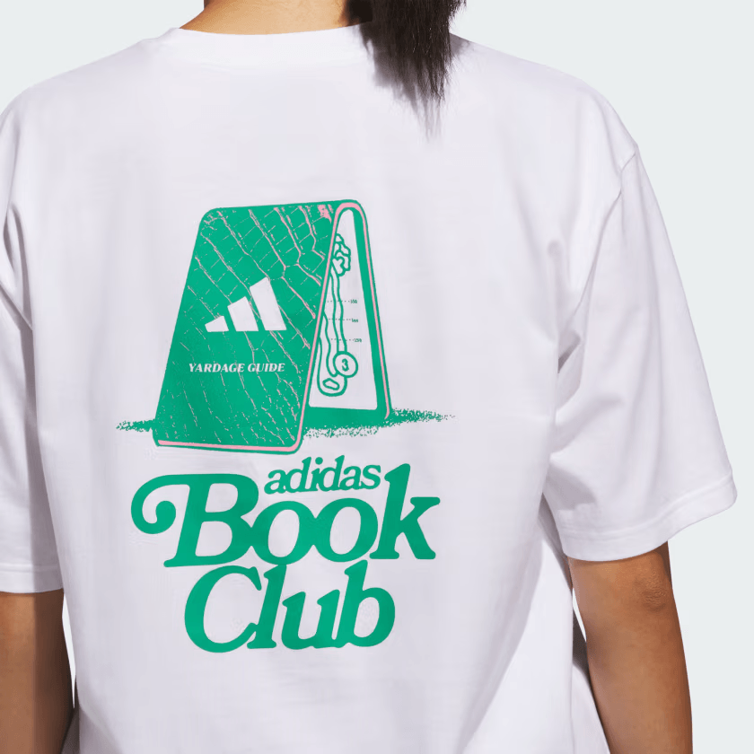 Adidas Golf Book Club Graphic Oversized Tee T — фото 4