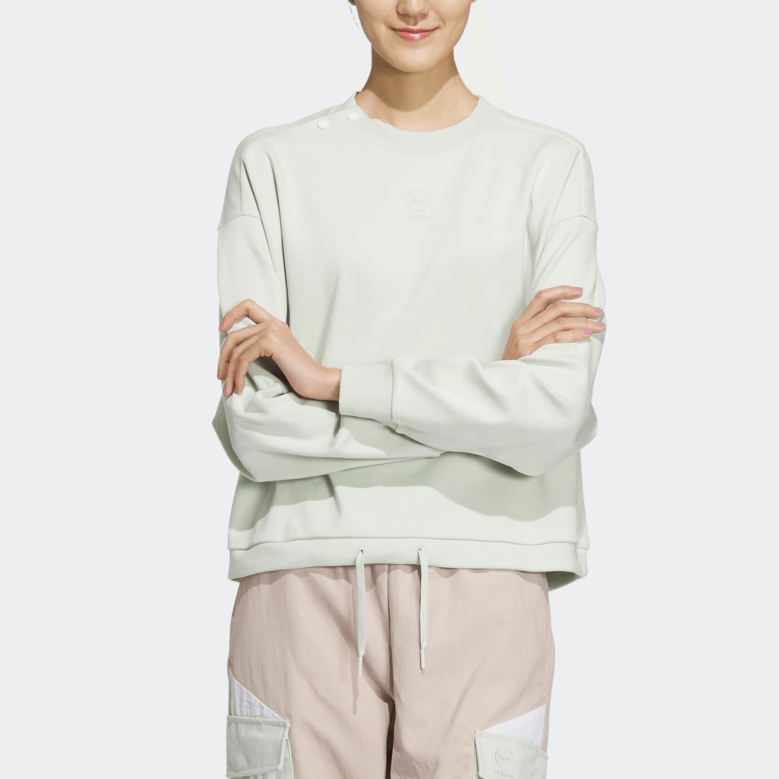 Adidas neo BASKETBALL CREWNECK SWEATSHIRT — фото 1